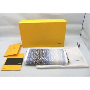 Fendi Round Zip Wallet Long